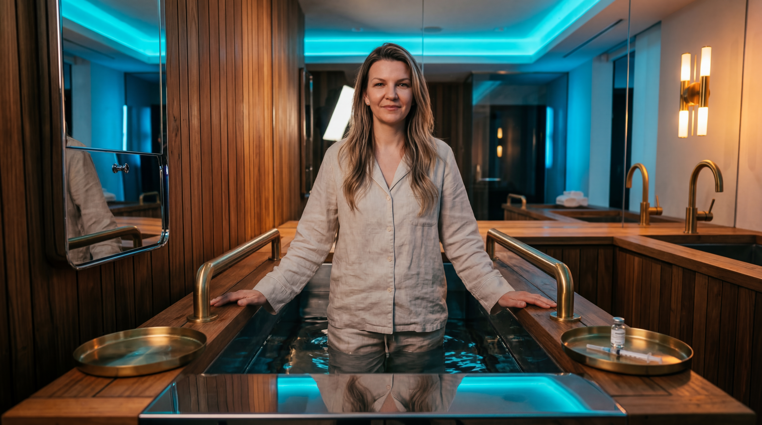 Modern and comfortable IV infusion therapy suite